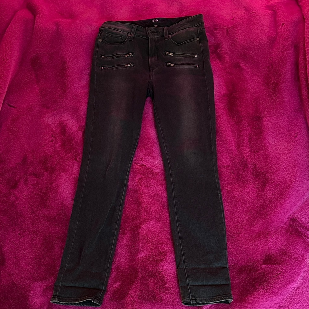 PAIGE Dark Skinny Jeans